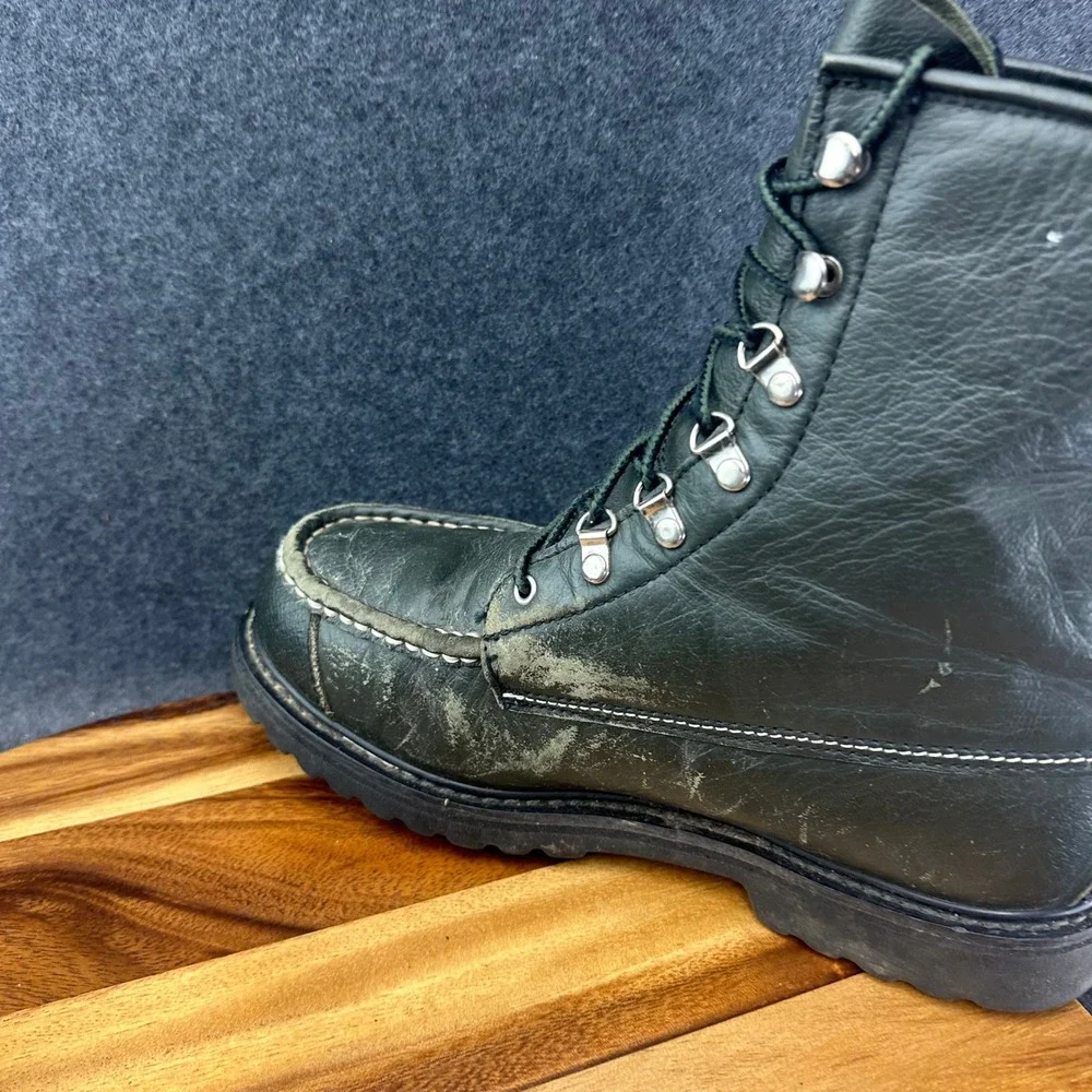 Cabelas Kangaroo Featherlight Hunting Boots 9.5EE Green Vibram Gumlite Upland
